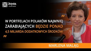 Marlena Maląg po raz pierwszy stawka minimalnego wynagrodzenia przekroczy 3000 zł [upl. by Kcinomod340]