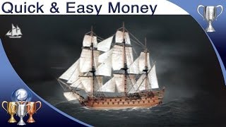 Assassins Creed Liberation HD  Fastest Way To Earn Easy Money écu  Shipmaster Trophy [upl. by Ceporah]