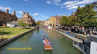 River Cam  Cambridge  Cambridgeshire England [upl. by Kire]