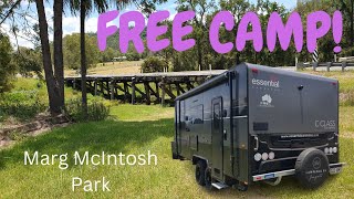 FREE CAMP  Marg McIntosh Park Widgee near Gympie Queensland  Exploring Australia  Wikicamps find [upl. by Weasner]