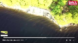 Loch Ness Monster filmed by drone [upl. by Vida]