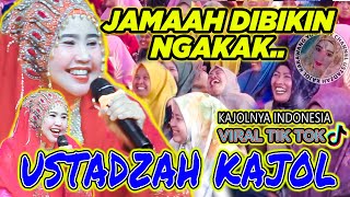 USTADZAH KAJOL KARAWANG  USTADZAH VIRAL TIK TOK  CERAMAH LUCU ALA INDIA [upl. by Hnahk964]