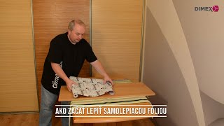 Návod na lepenie samolepiacej tapety [upl. by Frans]