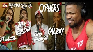 FIVIO FOREIGN 24K GOLDN CALBOY MULATTO XXL FRESHMAN CLASS 2020  REACTION [upl. by Yovonnda]