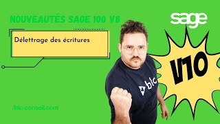 Sage 100 Comptabilité v10  Délettrage des écritures [upl. by Rebane]