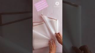 1 Forma se doblar Papel Koreano para envolver Flores cajasdepapel [upl. by Nair]