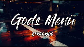 STRAY KIDS  GODS MENU KARAOKE Instrumental Lyrics [upl. by Eicnarf]