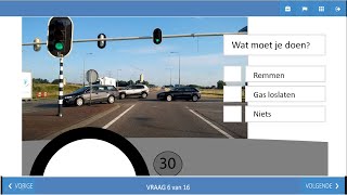 Compleet auto theorie examen 2023  gevaarherkenning  kennis  inzicht  voorrang [upl. by Aerb]