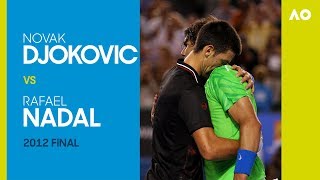 Novak Djokovic v Rafael Nadal  Australian Open 2012 Final  AO Classics [upl. by Nalyd14]