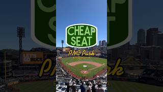 The worst seat at PNC Park 😱 mlb baseball [upl. by Knorring]