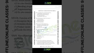 NEET PYQ Q2830 trending learn science biology neet cbse [upl. by Alvar]