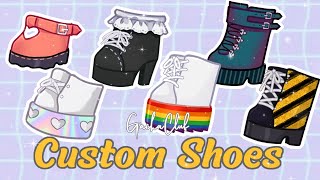 ✨ Brand New Shoes for Gacha 🎀 Free to use  Gacha props  Custom made 🍒 [upl. by Naujek]