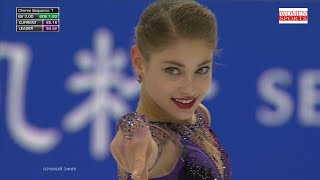 Alena Kostornaia Wins 2019 Grand Prix Final Championship With an Exhibition Of Perfection amp Profile [upl. by Creigh285]