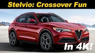 2018 Alfa Romeo Stelvio Review and Road Test In 4K [upl. by Nic]