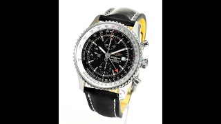 Breitling Navitimer World Chronograph Ref A2432212 FM16215 [upl. by Janos]