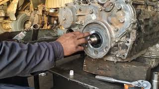 how to 4be1 diesel engine timing setting pump timing [upl. by Ahsyia]