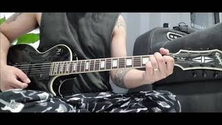 Sustain Epiphone Les Paul Custom Pro 2007 Korea with EMG pickups [upl. by Aroel]