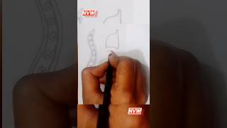 How to draw TracheidsHow to draw VesselsHow to draw xylem parenchyma😎3 in 1 shortdrawing NVW [upl. by Derian481]