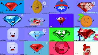 REUPLOAD BFDI Auditions Superparison [upl. by Epps]