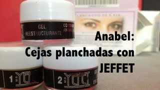 RW Planchado de cejas con YEFFET [upl. by Kecaj]