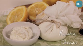 My Easy Cooking  Ricotta Cheese [upl. by Tybie185]