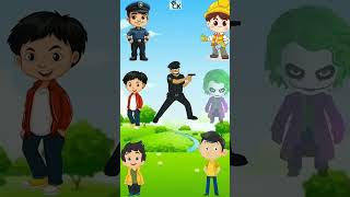 Most tranding cartoon new viral shorts video comedy police chor viralstory picattack [upl. by Lesoj]