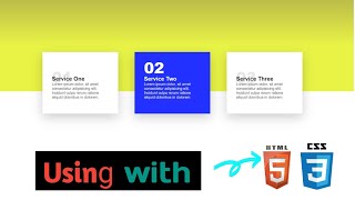 How To Make Services Section page Using HTML amp CSS  with source code [upl. by Eek]