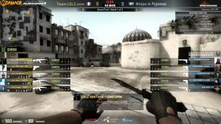 NiP vs LDLC  Finale DreamHack Winter 2014  dedust2 Map 1 [upl. by Wey]