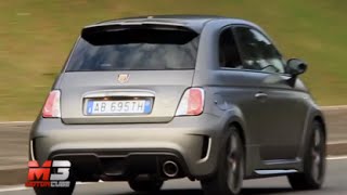 ABARTH 695 BIPOSTO 2015  FIRST TEST ON TRACK ONLY SOUND [upl. by Auhsaj712]