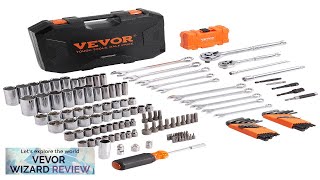 VEVOR Mechanics Tool Set and Socket Set 14quot and 38quot Drive Deep Review [upl. by Fiel]