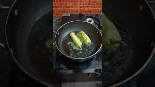 Hari Mirch ke Pakode greenchilli pakora food fastandtasty cooking fastanddelicious indian [upl. by Asilla]