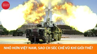 Nhỏ hơn Việt Nam sao Cộng hoà Séc giỏi chế tạo vũ khí thế  Lịch sử ưu ái [upl. by Ellehcam]