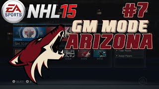 NHL 15 GM Mode Commentary  Arizona ep 7 quotBig Draft Dayquot [upl. by Philina224]