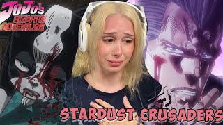 POLNAREFF AND IGGY STRUGGLE JJBA Stardust Crusaders Episode 43 REACTION [upl. by Philemon]