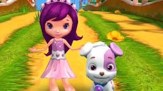 Strawberry Shortcake Berry Rush quotPlum Pudding with DOGquot Gameplay makeover for kid Ep32 [upl. by Schulman]