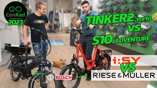 Zwei glorreiche Halunken  Riese amp Müller Tinker2 vario VS iSY S10 Adventure [upl. by Ydne]