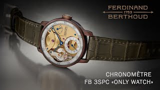 The Chronomètre FB 3SPC quotOnly Watchquot [upl. by Attennyl]