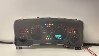 20072016 JEEP COMPASS 7 USED DASHBOARD INSTRUMENT CLUSTER TEST [upl. by Knepper]