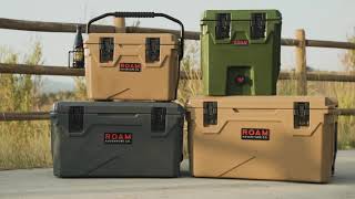 ROAM Rugged Coolers Now Available [upl. by Enirhtak862]