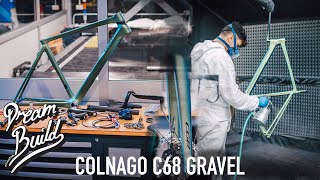 DREAM BUILD GRAVEL BIKE  Colnago C68 Gravel  MANUFACTURE amp PAINT [upl. by Vyky]