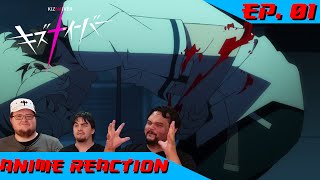 TRIGGER BACK TO FORM  Anime Reaction Kiznaiver Ep 01 [upl. by Lamb132]