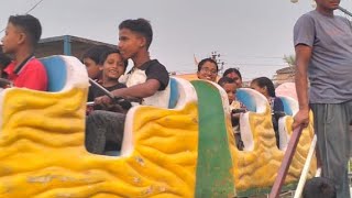 Durga Mela in Mirchaiya Funny Rail Traveling [upl. by Elocen]