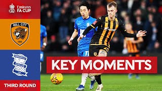 Hull City v Birmingham City  Key Moments  Third Round  Emirates FA Cup 202324 [upl. by Ibor]