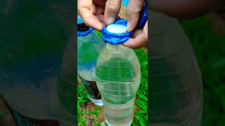 How to carry a water bottle more easily when the bag is torn bushcraft survival outdoors [upl. by Nagy]