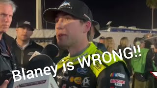 All 5 Ryan Blaney Daytona wrecks IN A ROW since 2021 [upl. by Onurb904]