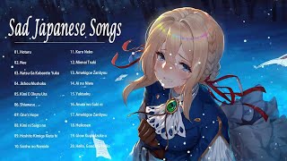 Sad Japanese Songs Best Sad Japanese Music Anime Songs Will Make You Cry [upl. by Fadiman]