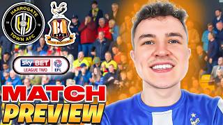 YORKSHIRE DERBY  Harrogate Town vs Bradford City Match Preview [upl. by Aikem]