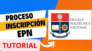 TUTORIAL DE INSCRIPCIÓN A LA ESCUELA POLITÉCNICA NACIONAL 1S 2024 [upl. by Imim]