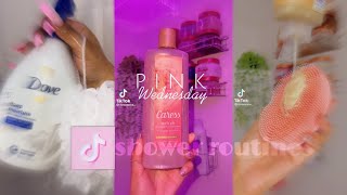 tiktok shower routines 🚿  rose compilations [upl. by Kinzer]