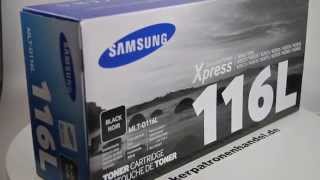 Samsung Toner MLT D 116L [upl. by Simeon]